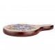 Tocator de lemn decorativ „Blue”
