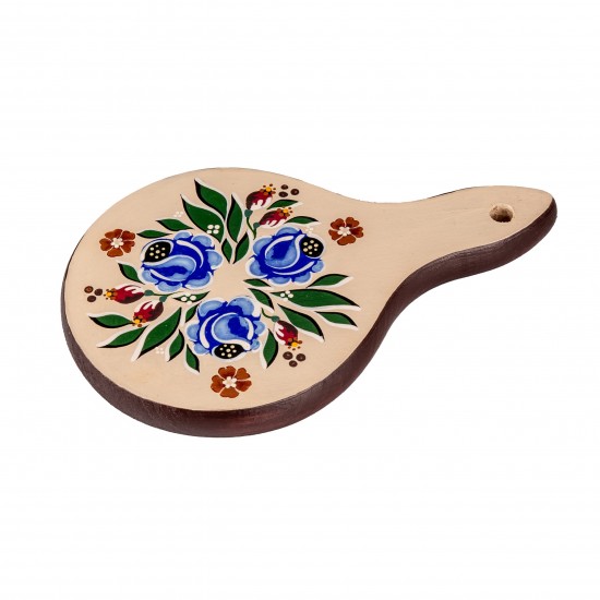 Tocator de lemn decorativ „Blue”