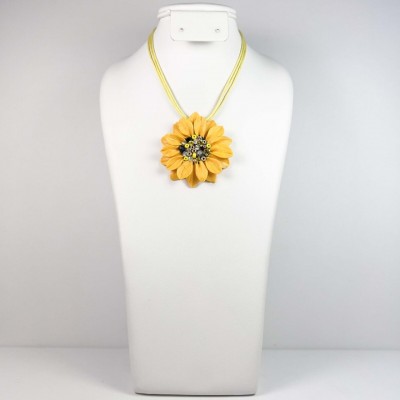 Colier handmade cu cristale model 25