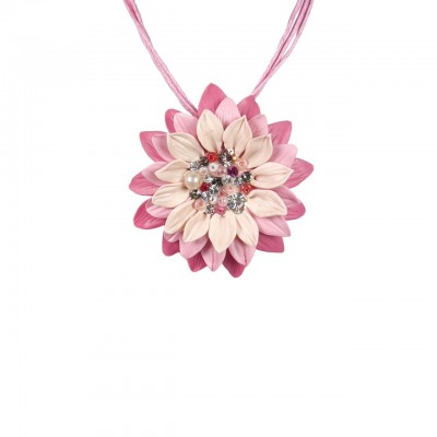 Colier handmade cu cristale model 27