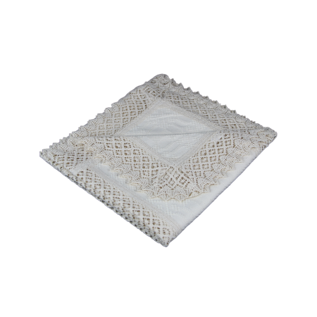 Față de masă crem dreptunghiulară 160 x 60 cm Față de masă crem dreptunghiulară 160 x 60 cm