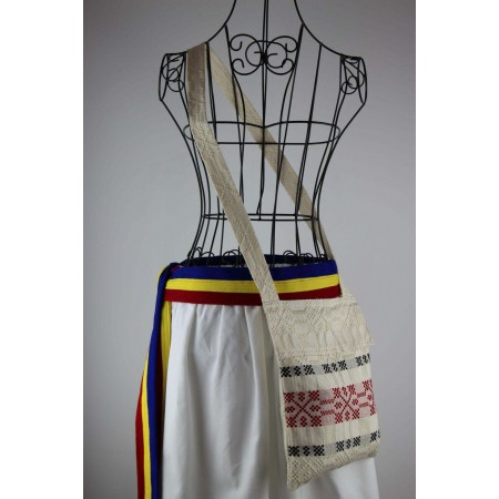 Traistă de bumbac cu baier 35 x32 cm