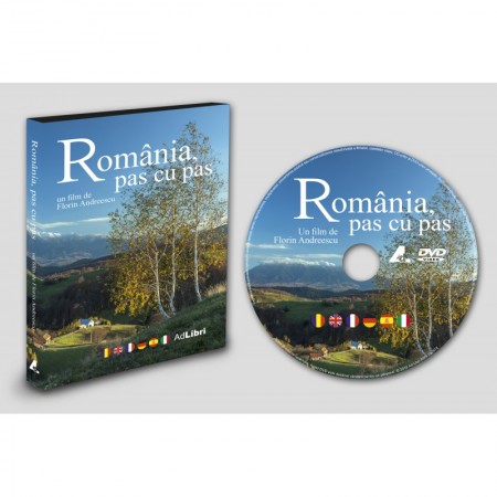 DVD film „România, pas cu pas" DVD film „România, pas cu pas"
