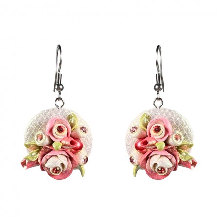 Cercei Handmade Cu Cristale, Model 270