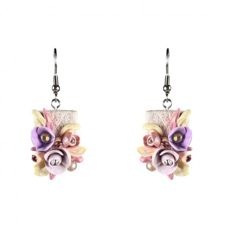 Cercei Handmade Cu Cristale, Model 276