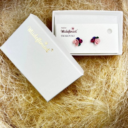 Cercei Handmade Cu Cristale Swarovski, Miidefloriart , Model 119 Cercei Handmade Cu Cristale Swarovski, Miidefloriart , Model 119