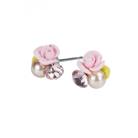 Cercei Handmade Cu Cristale Swarovski, Miidefloriart , Model 132