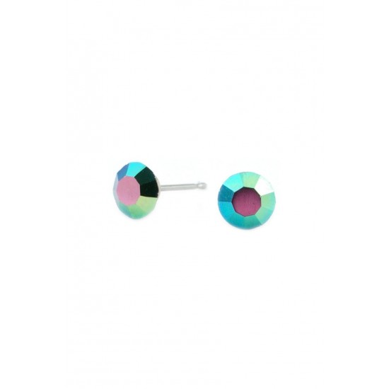 Cercei Round Stones Chaton 6mm, Model 307 Cercei Round Stones Chaton 6mm, Model 307