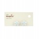 Cercei Round Stones Chaton Flower Ss24, Model 351