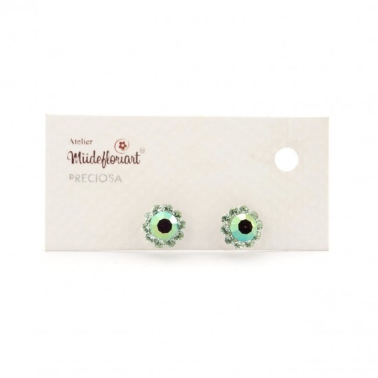 Cercei Round Stones Chaton Ss34/pp21, Model 207