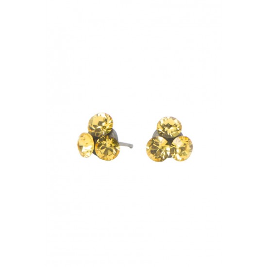 Cercei Round Stones Chaton Tripple Ss16, Model 177 Cercei Round Stones Chaton Tripple Ss16, Model 177