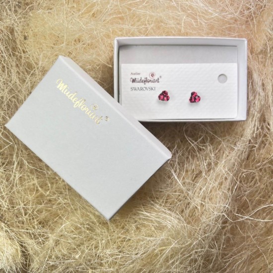 Cercei Round Stones Chaton Tripple Ss16, Model 177 Cercei Round Stones Chaton Tripple Ss16, Model 177