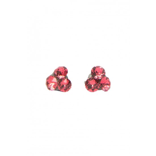 Cercei Round Stones Chaton Tripple Ss16, Model 193 Cercei Round Stones Chaton Tripple Ss16, Model 193