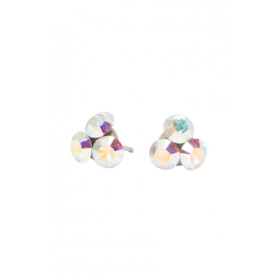 Cercei Round Stones Chaton Tripple Ss19, Model 181 Cercei Round Stones Chaton Tripple Ss19, Model 181
