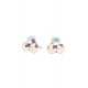 Cercei Round Stones Chaton Tripple Ss19, Model 181 Cercei Round Stones Chaton Tripple Ss19, Model 181
