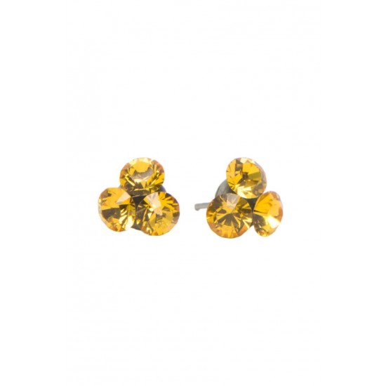 Cercei Round Stones Chaton Tripple Ss19, Model 183 Cercei Round Stones Chaton Tripple Ss19, Model 183