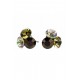 Cercei Round Stones Chaton Tripple Ss24, Model 78 Cercei Round Stones Chaton Tripple Ss24, Model 78