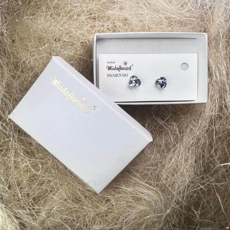 Cercei Round Stones Chaton Tripple Ss24, Model 78 Cercei Round Stones Chaton Tripple Ss24, Model 78