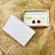 Cercei Round Stones Chaton Tripple Ss29, Model 231