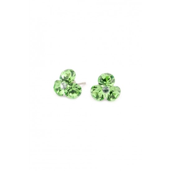 Cercei Round Stones Chaton Tripple Ss29, Model 233