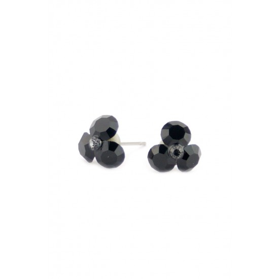 Cercei Round Stones Chaton Tripple Ss29, Model 238