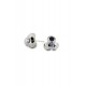 Cercei Round Stones Chaton Tripple Ss29, Model 240
