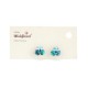 Cercei Round Stones Chaton Tripple Ss29, Model 256