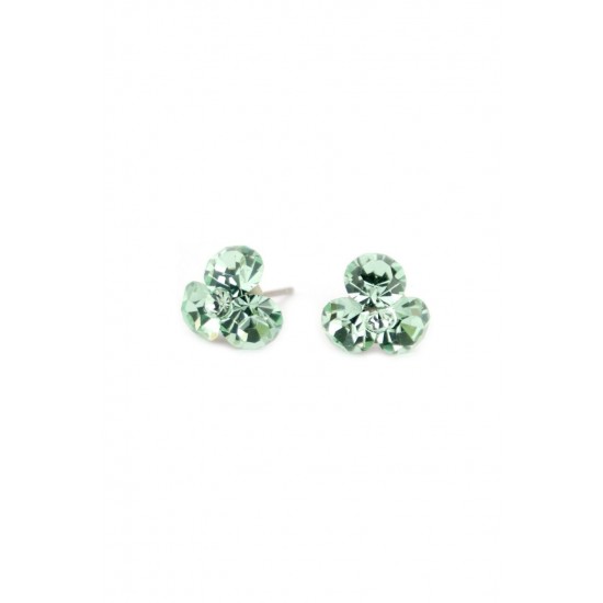 Cercei Round Stones Chaton Tripple Ss29, Model 261