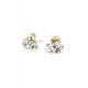 Cercei Round Stones Chaton Tripple Ss29, Model 262