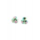 Cercei Round Stones Chaton Tripple Ss29, Model 263