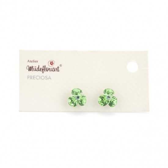 Cercei Round Stones Chaton Tripple Ss29, Model 377