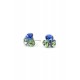 Cercei Round Stones Chaton Tripple Ss29, Model 378