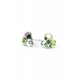 Cercei Round Stones Chaton Tripple Ss29, Model 381