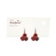 Cercei Round Stones Chaton Tripple Ss34, Model 218