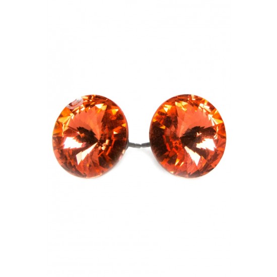 Cercei Round Stones Rivoli 10mm, Model 07 Cercei Round Stones Rivoli 10mm, Model 07