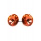 Cercei Round Stones Rivoli 10mm, Model 07 Cercei Round Stones Rivoli 10mm, Model 07