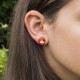 Cercei Round Stones Rivoli 10mm, Model 07 Cercei Round Stones Rivoli 10mm, Model 07