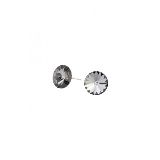 Cercei Round Stones Rivoli 12mm, Model 203 Cercei Round Stones Rivoli 12mm, Model 203
