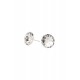 Cercei Round Stones Rivoli 12mm, Model 213 Cercei Round Stones Rivoli 12mm, Model 213
