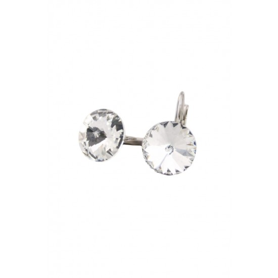 Cercei Round Stones Rivoli 14 Mm, Model 222 Cercei Round Stones Rivoli 14 Mm, Model 222