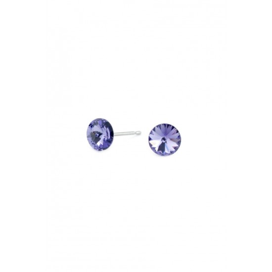 Cercei Round Stones Rivoli Ss29, Model 296 Cercei Round Stones Rivoli Ss29, Model 296