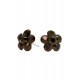 Cercei Round Stones Ss24, Miidefloriart, Model 102 Cercei Round Stones Ss24, Miidefloriart, Model 102