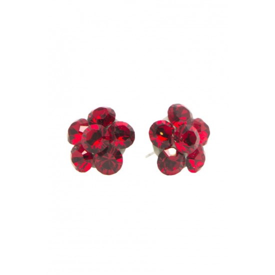 Cercei Round Stones Ss24, Miidefloriart, Model 136 Cercei Round Stones Ss24, Miidefloriart, Model 136