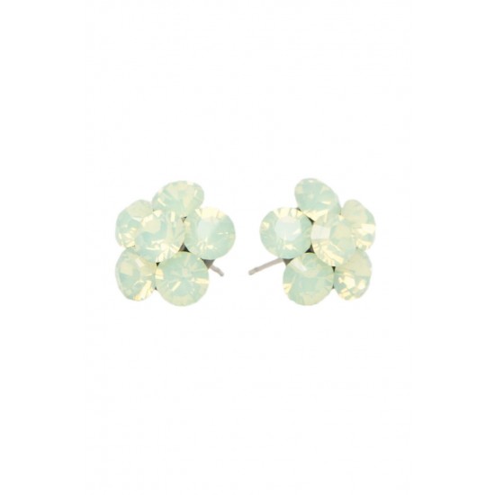 Cercei Round Stones Ss24, Miidefloriart, Model 137 Cercei Round Stones Ss24, Miidefloriart, Model 137