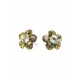 Cercei Round Stones Ss24, Miidefloriart, Model 141 Cercei Round Stones Ss24, Miidefloriart, Model 141
