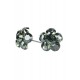 Cercei Round Stones Ss24, Miidefloriart, Model 2416 Cercei Round Stones Ss24, Miidefloriart, Model 2416