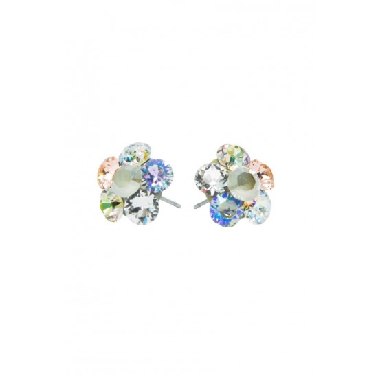 Cercei Round Stones Ss24, Miidefloriart, Model 2433 Cercei Round Stones Ss24, Miidefloriart, Model 2433