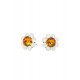 Cercei Round Stones Ss24,pp21, Miidefloriart, Model 126 Cercei Round Stones Ss24,pp21, Miidefloriart, Model 126