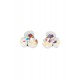 Cercei Round Stones Ss29, Miidefloriart , Model 122 Cercei Round Stones Ss29, Miidefloriart , Model 122
