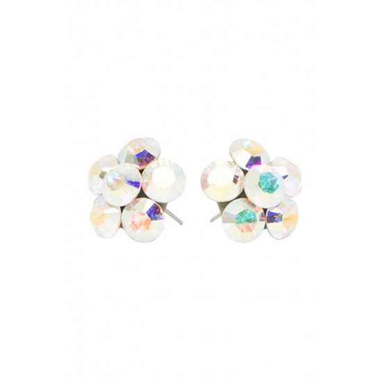Cercei Round Stones Ss29, Miidefloriart, Model 160 Cercei Round Stones Ss29, Miidefloriart, Model 160